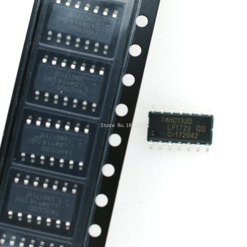 10 шт./лот 74HC132 74HC132D SN74HC132 SN74HC132D SMD IC SOP 14 New|Интегральные схемы| |
