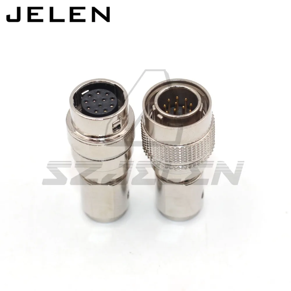 

Hirose connector 12pin Male and female connector , HR10A-10P-12P/HR10A-10J-12S, 12pin cable docking cable plug connectors