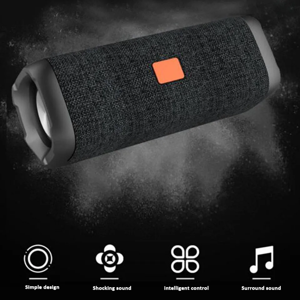 Новый беспроводной мини Bluetooth динамик сабвуфер Поддержка Звуковая система