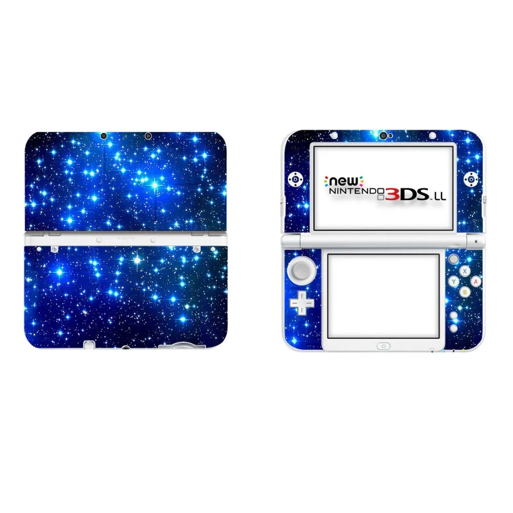 Game Stickers Skin For New Nintend 3DSLL Controller Console Gamepad Protector Cover Accessory Starry Sky | Электроника