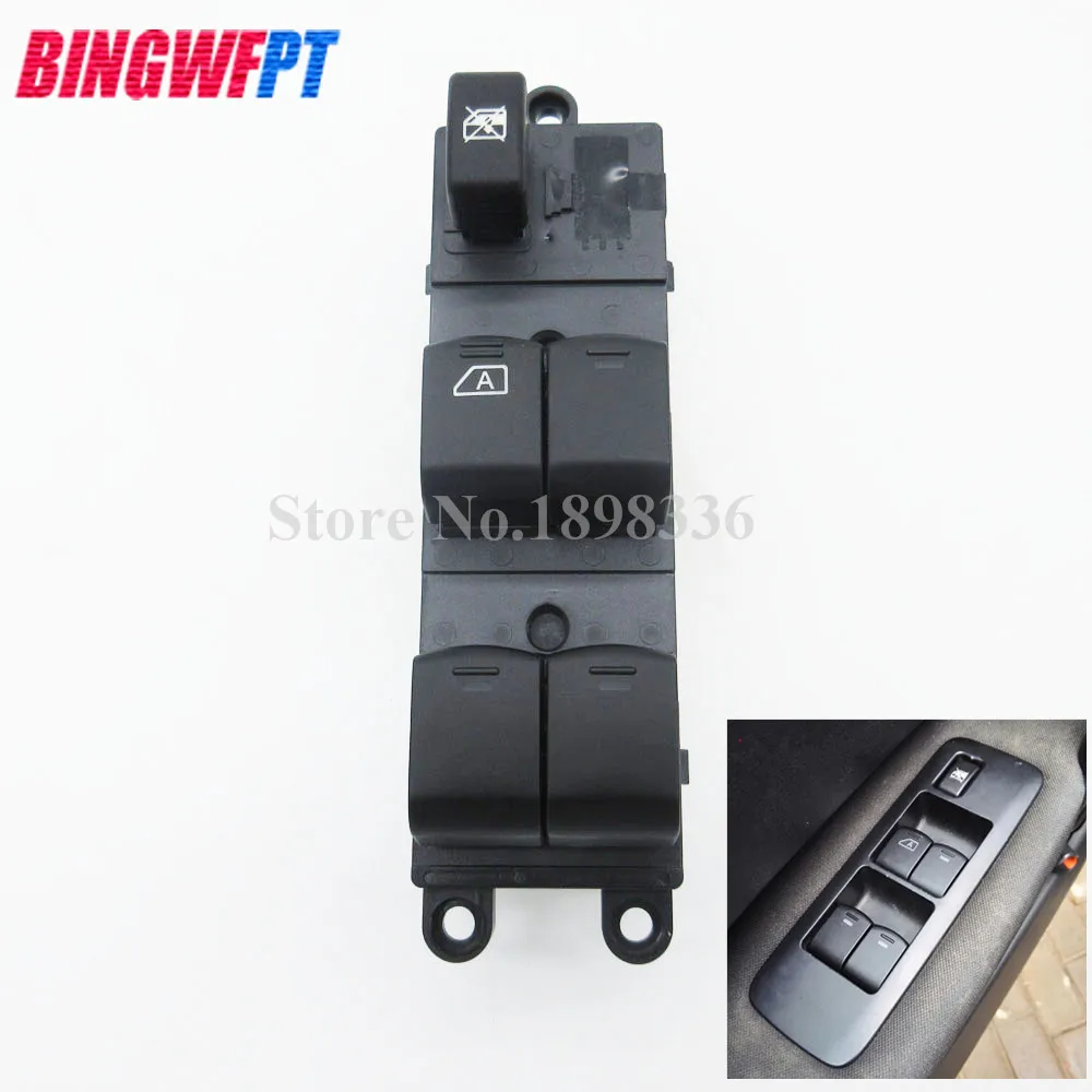 

Auto Front Left Driver window lifter switch for Nissan Navara D40 For Qashqai J10 JJ10 Pathfinder R51 25401-4X00D 25401-4X01D