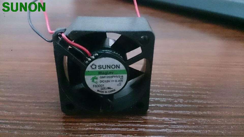 Оригинальный вентилятор для охлаждения Sunon 3015 12 В 0 4 Вт 2 проводных