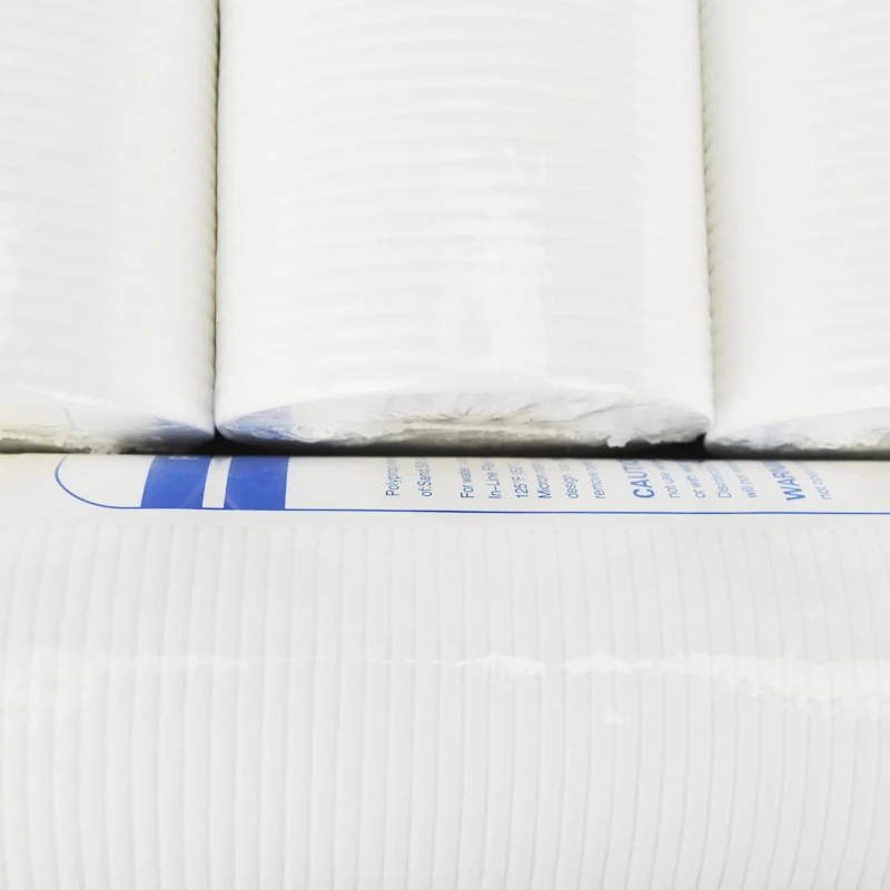 Новый 4 шт. PP Хлопоковой Фильтр Для Воды Фильтрэлемент Очиститель 10 Дюймов