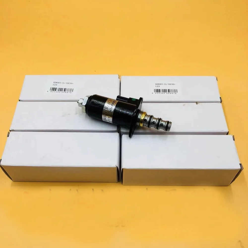 Быстрая Бесплатная Доставка! Соленоидный клапан Kobelco для экскаватор 30C40 111 SK200 6