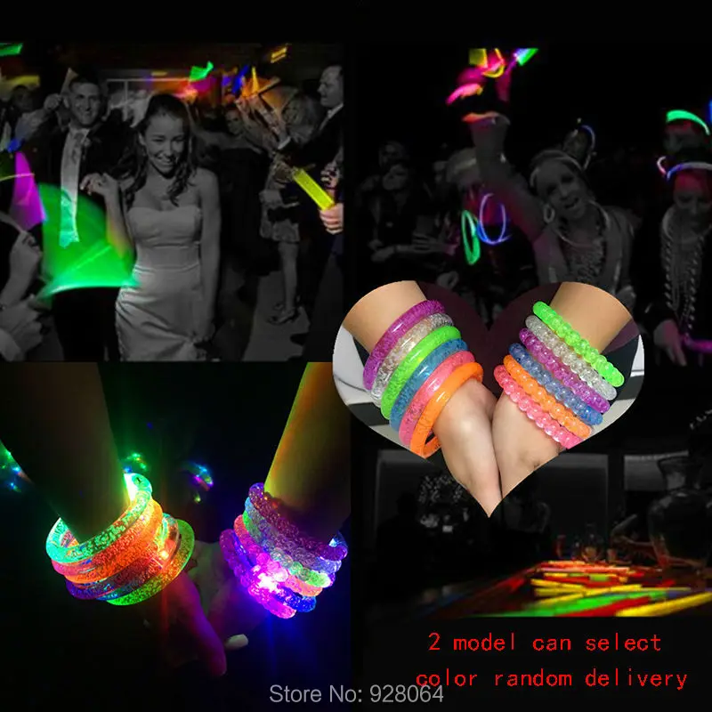 1 шт. светодиодный браслет с изменяющимся цветом светящийся светящиеся игрушки