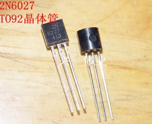 Fast Free Ship 200pcs/lot New Made in China 2N6027 2N6027G Silicon controlled TO-92 Programmable unijunction Transistor