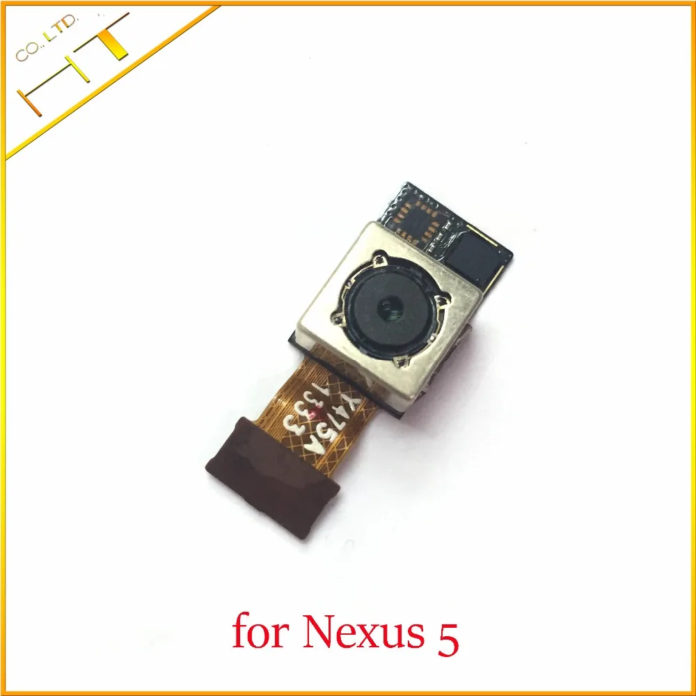 

10 шт. Оригинал протестирован для LG Google Nexus 5 D820 D821 большая задняя камера Модуль камеры гибкий кабель для nexus5