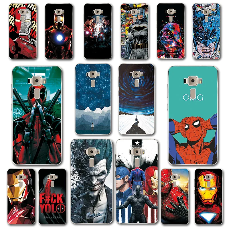 Чехол для телефона Zenfone 3 ZE552KL силиконовый чехол Новинка Asus Zenfone3 ZE 552KL Spiderman Capa Fundas
