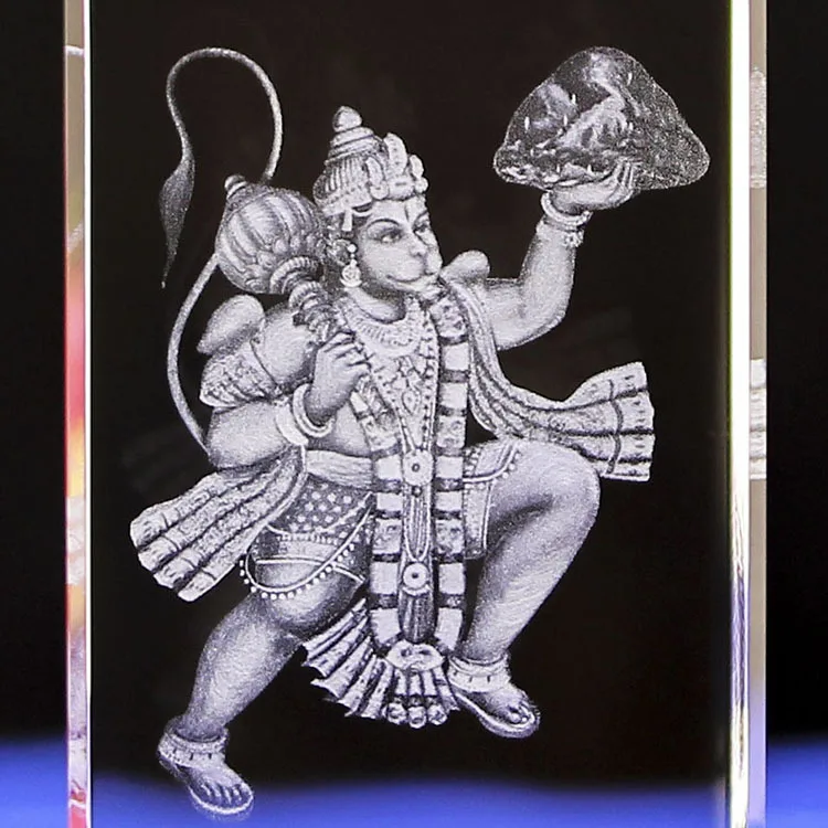 Эффективный домашний семейный талисман Искусственная фигурка Будды Hanuman с 3d