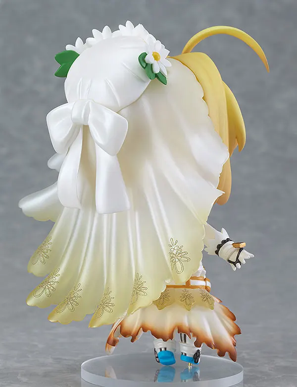 Симпатичные " 10 см Fate Stay Night Saber Lily Nendoroid 387 ПВХ фигурка Модель Коллекционная игрушка кукла KT1992