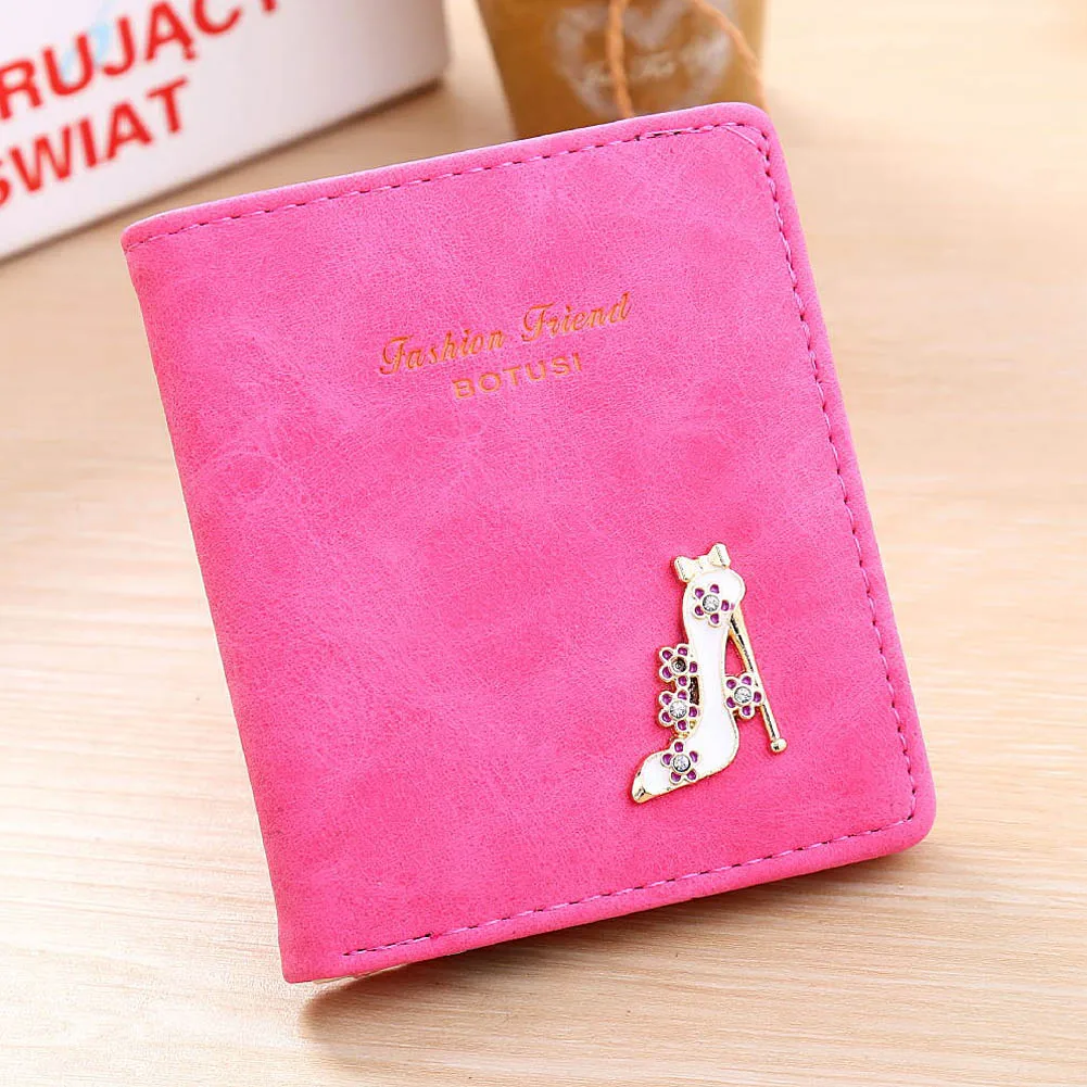 2019 симпатичный женский короткий кошелек модный мини тонкий из искусственной