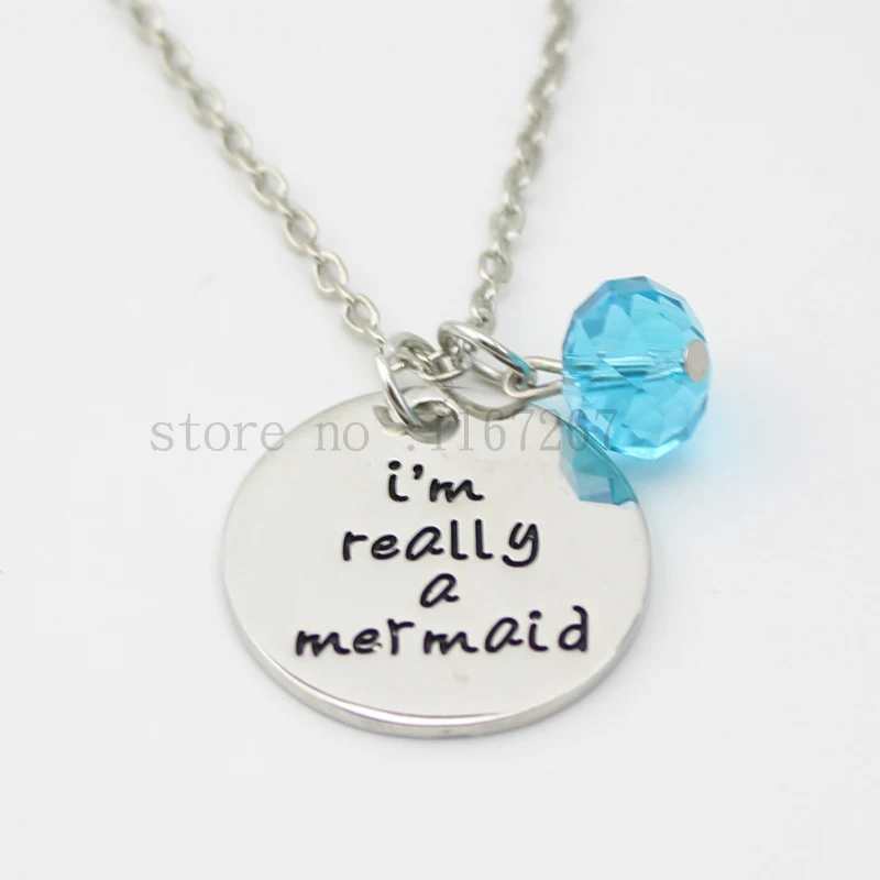 Новинка 2015 ожерелье в стиле Русалочки &quotя действительно русалочка&quot