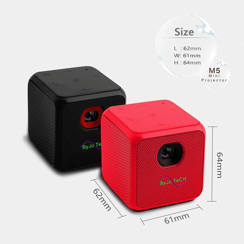 Мини-проектор ByJoTeCH M5 Android Wi-Fi Bluetooth 1080P |