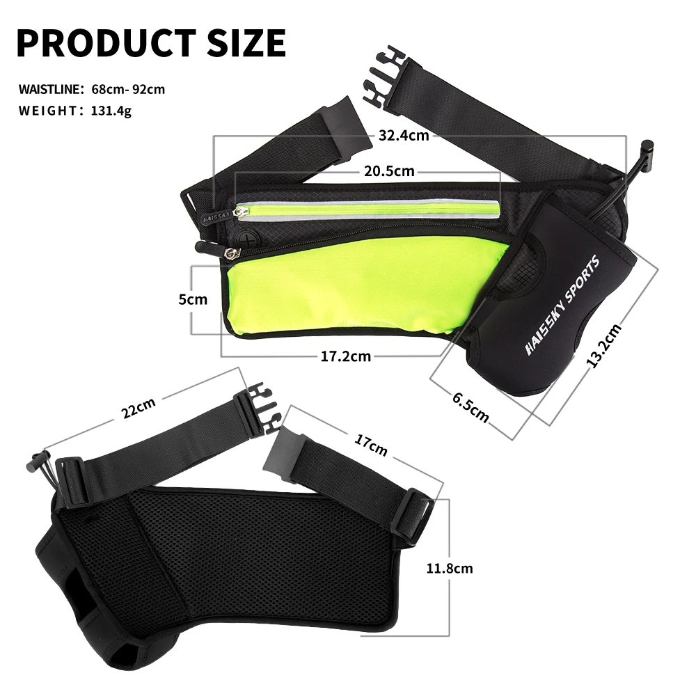 Спортивная поясная сумка для бега держатель бутылок с водой мужчин и женщин