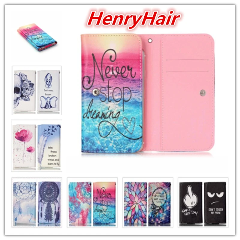 Красивая картина кожа защитить телефон чехлы для Blackview R6 с карты бумажник и слот