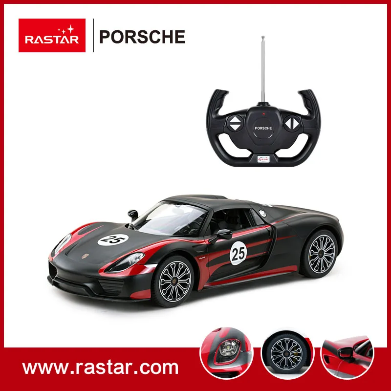 Rastar лицензированный Радиоуправляемый автомобиль с usb 1:14 масштаб PORSCHE 918 Spyder