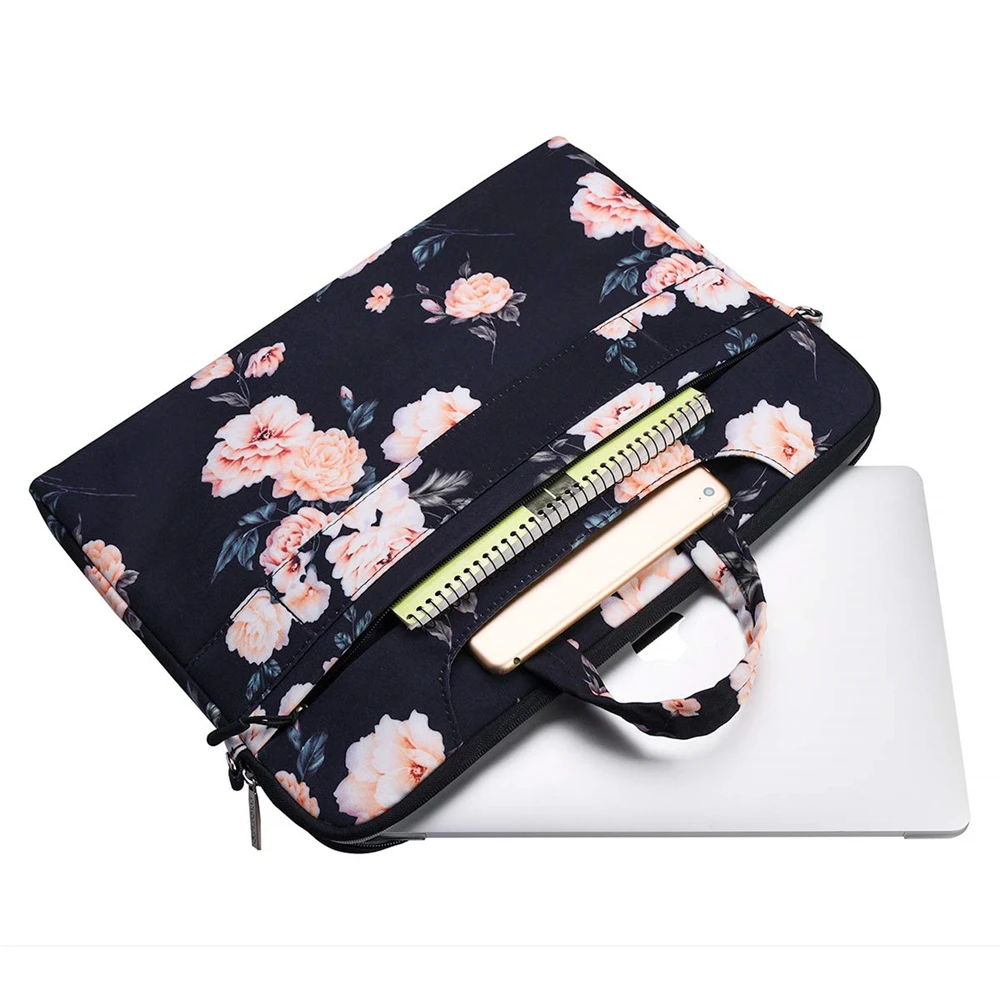 MOSISO парусиновые сумки для ноутбука для женщин 13,3 14 15 15,6 дюймов для Macbook Air 13 ноутбук сумка-мессенджер, сумка портфель