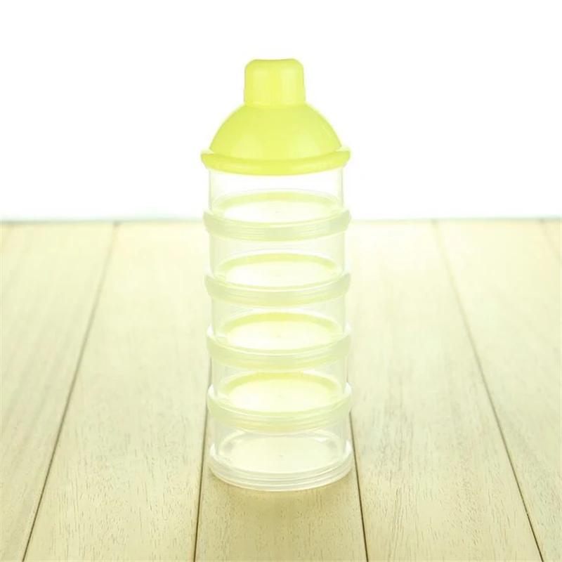 

3-4-5 Cell Baby Infant Storage Box Food Milk Feeding Powder Dispenser Container Suitable Travel 1Pcs