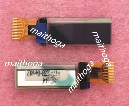 Maithoga IPS 0 91 дюймов 14PIN SPI белый/синий OLED-экран SSD1306 Драйвер IC 128*32 (короткий боковой