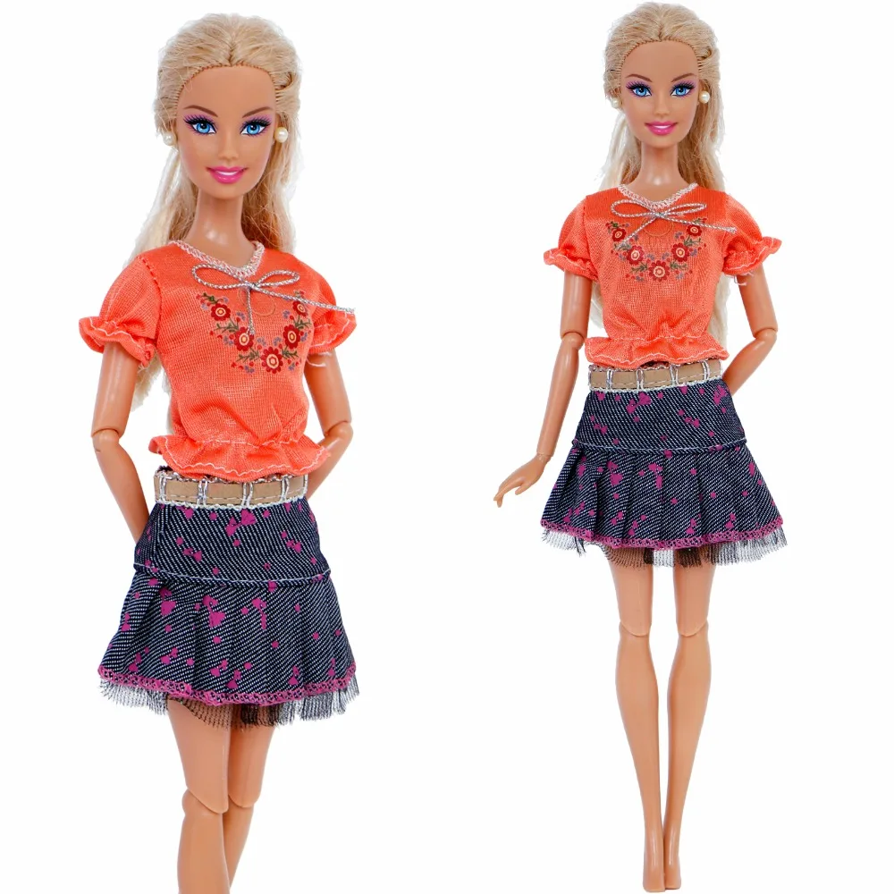 5 шт. Семена сладкого наряды Леди Повседневная одежда смешанные Стиль для детей