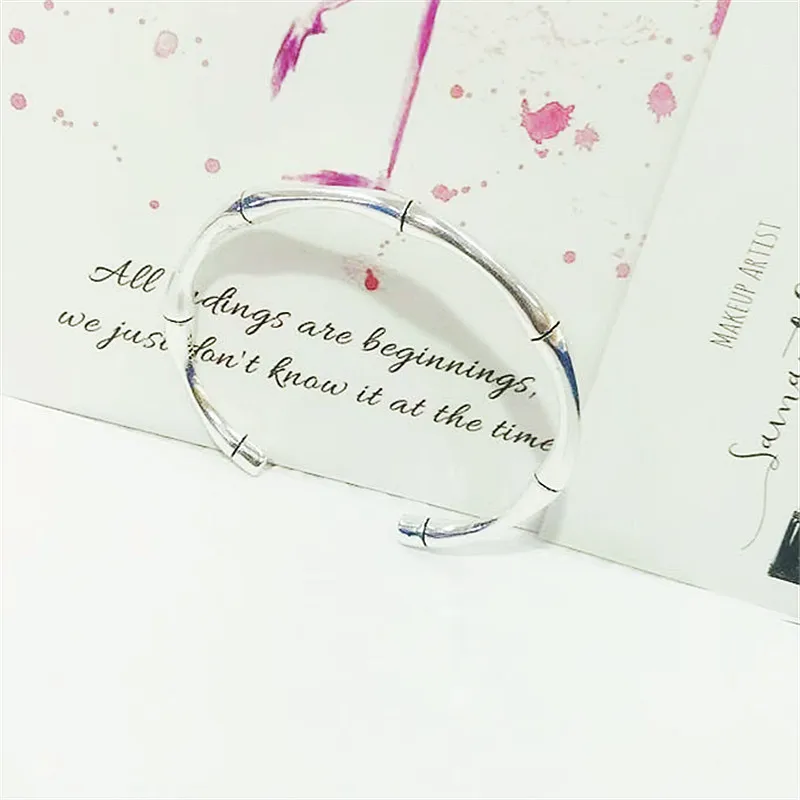 Женская мода глянцевая прочная индивидуальность Открытый браслет и ювелирные