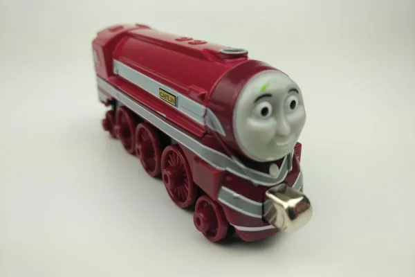 Caitline 1: 64 Diecast Vihcle Railway Trian Toy Set модель совместима с tomass Brio Kids Toys для детей. |