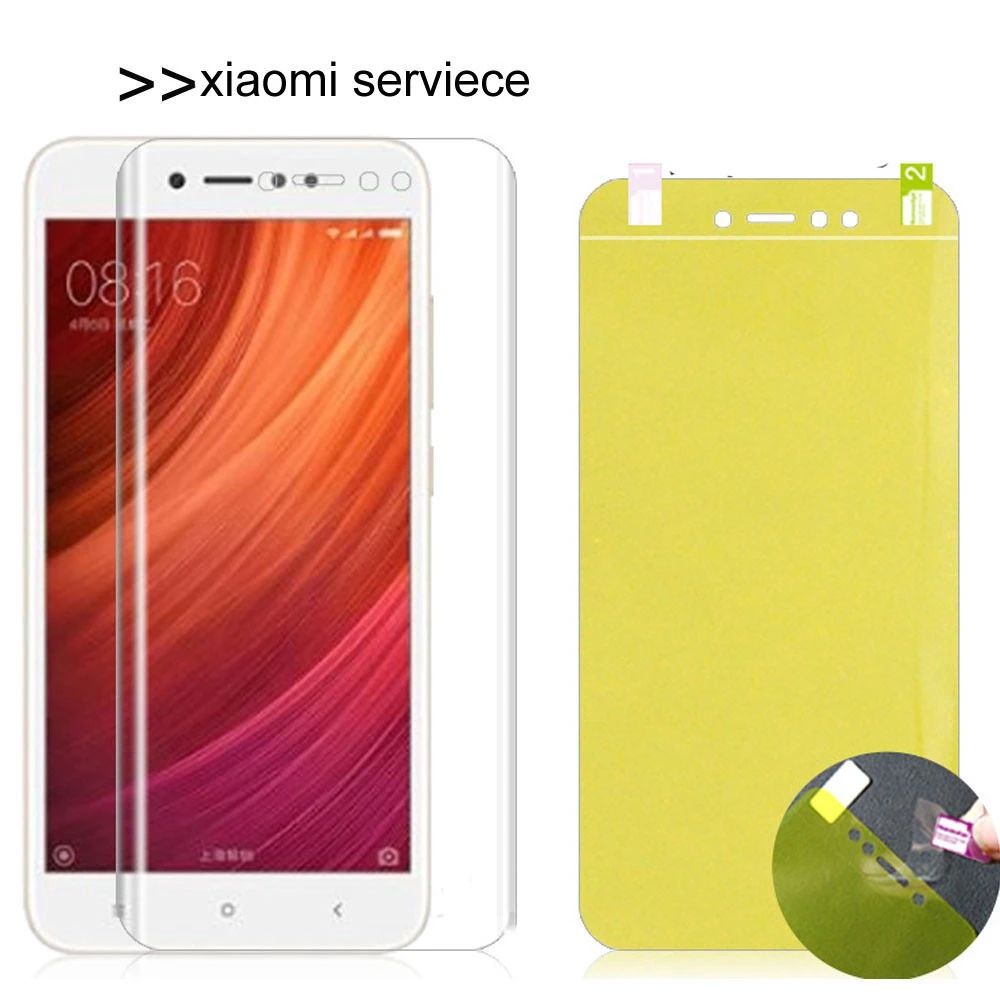 Мягкая Гидрогелевая Защитная пленка с полным покрытием 7D для Xiaomi Redmi 7 / 6 Pro Note 5