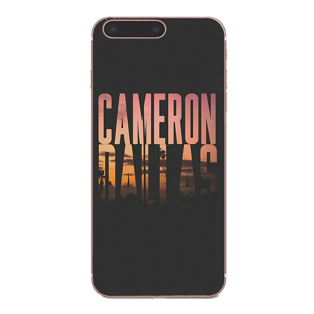Для Apple iPhone 4 4S 5 5C 5S SE 6 6S 7 8 Plus X XS Max XR фото мягкий чехол для телефона Magcon Boys Cameron Dallas |