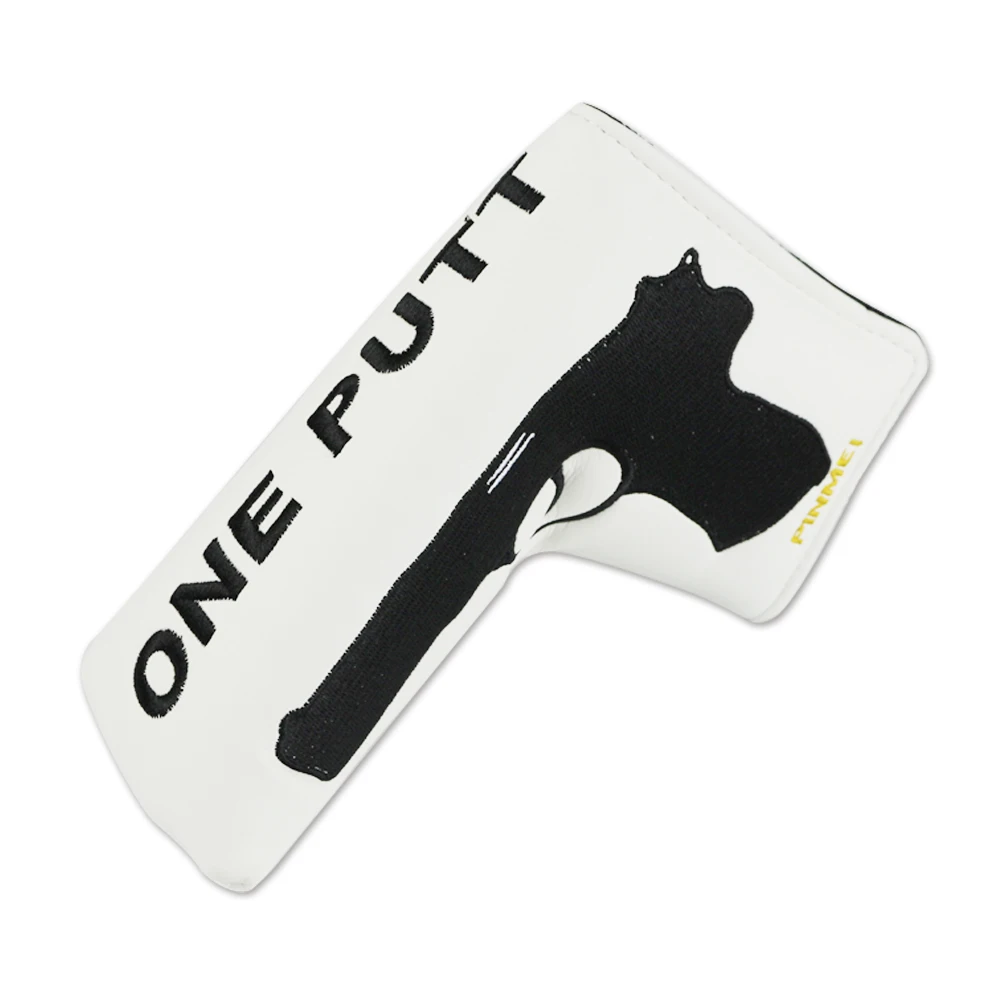 Чехол для головы PINMEI Golf Putter 1 шт. с вышивкой США орла флага пушки лапы мягкая