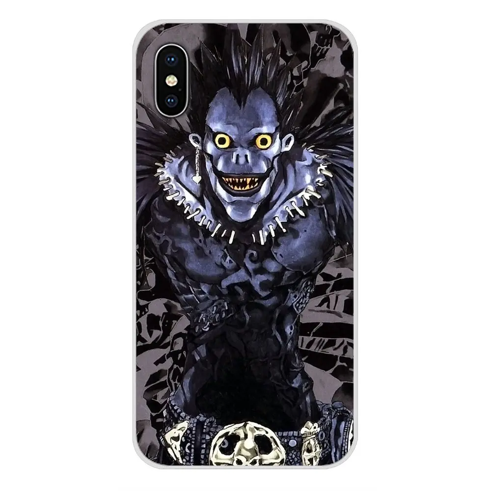 Для Samsung A10 A30 A40 A50 A60 A70 Galaxy S2 Note 2 3 Grand Core Prime прозрачный мягкий чехол Аниме Манга Death