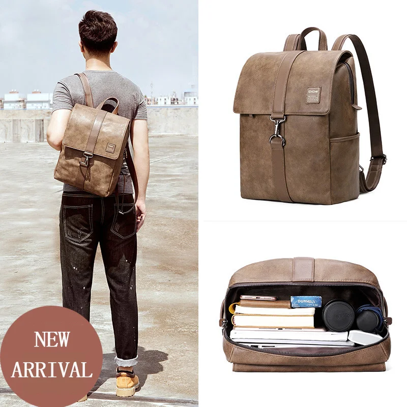 DIDE новый модный винтажный рюкзак для ноутбука Мужская Противоугонная дорожная