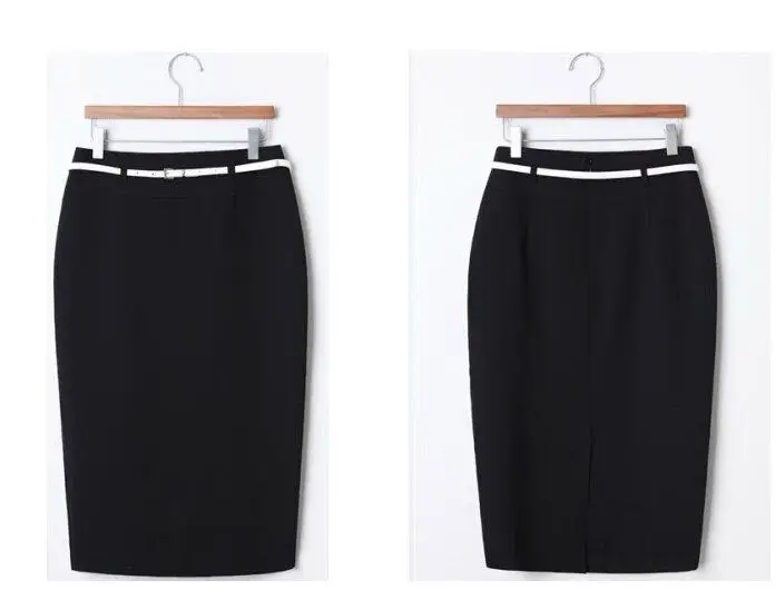 Женская юбка карандаш средней длины с высокой талией и баской|skirted coverlet|skirt bikiniskirt