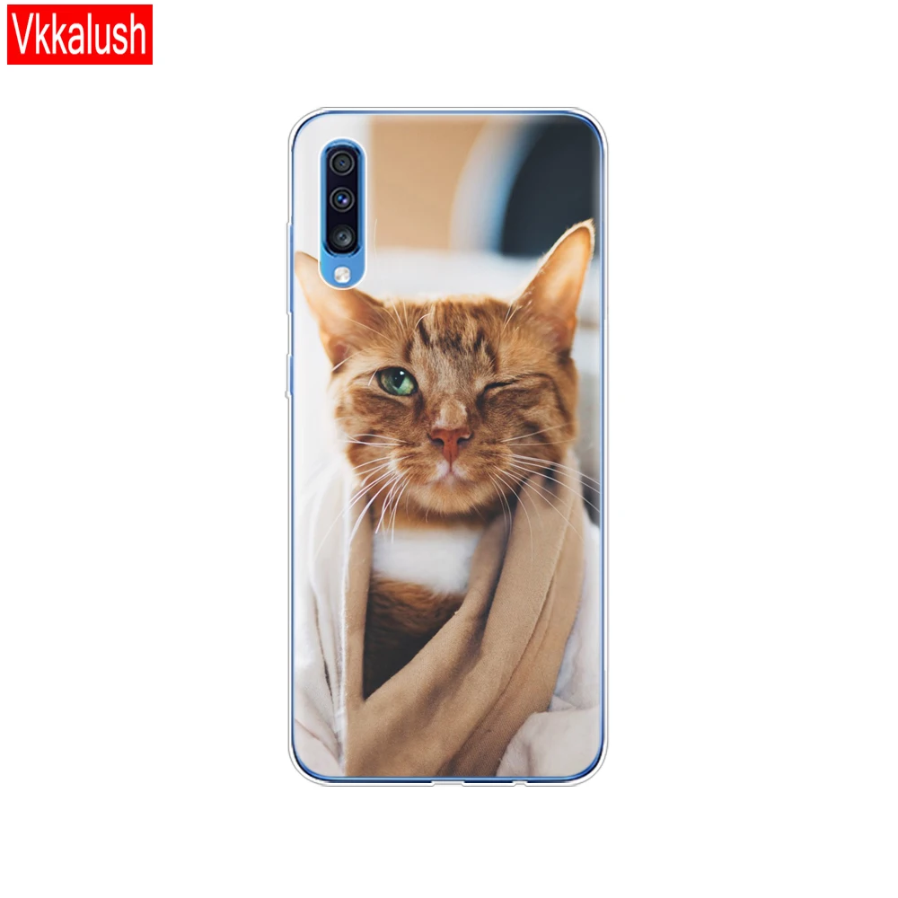 11079 Для samsung A70 чехол Мягкий ТПУ задняя крышка для телефона samsung Galaxy A70 силиконовый чехол s Coque Capa A 70 A705 A705F бампер - Цвет: 11079