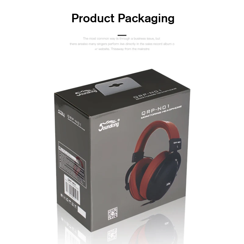Soundking оригинальные наушники HIFI Стерео полностью закрытые динамические студийный