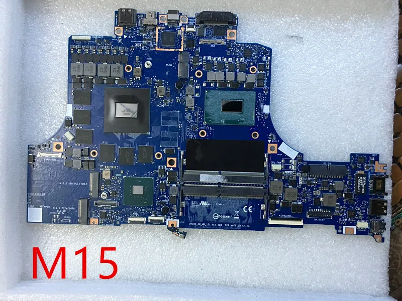 Оригинал для DELL материнской платы ноутбука Alienware m15 с резьбой и диагональю GTX1060M |