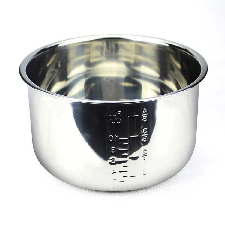 

SUS Stainless steel 304 rice cooker inner tank rice cooker pot metal bowl