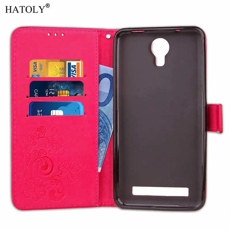 Чехол-книжка HATOLY Для Doogee X7 кожаный чехол Pro противоударный мягкий силиконовый для