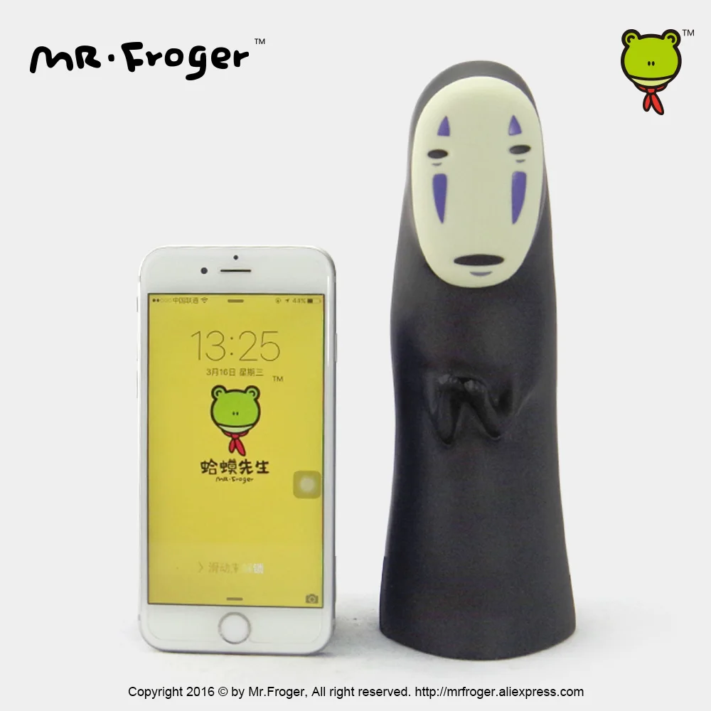 Mr.Froger копилка Человек без лица 20 см деньги Миядзаки Хаяо Мультяшные фигурки из