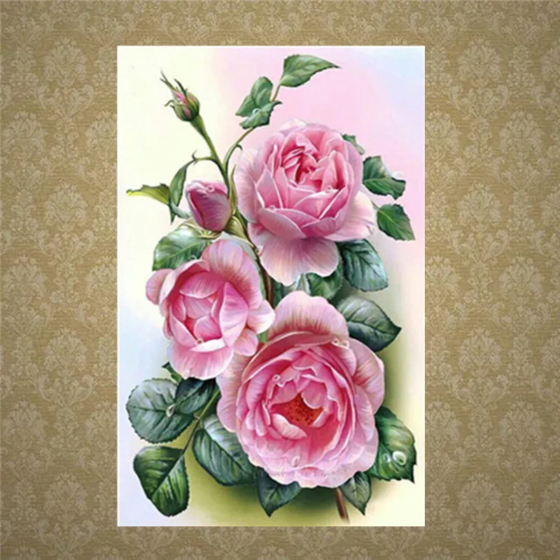 Картина с цветами для алмазной вышивки|Алмазная мозаика и вышивка| |