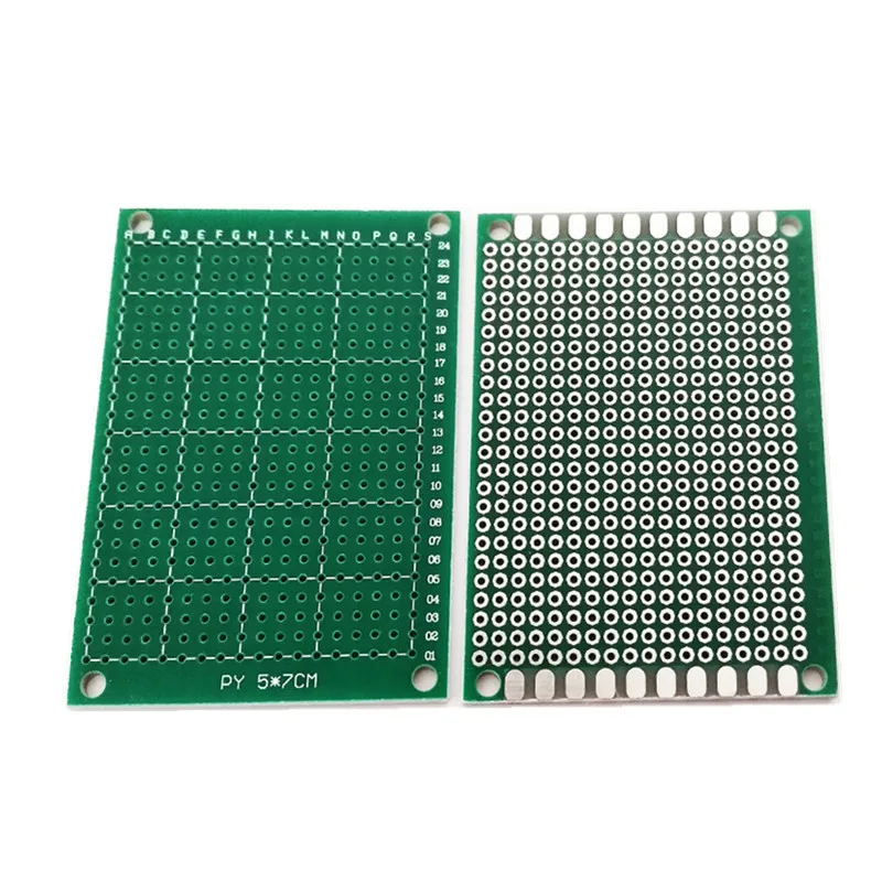 5x7 5*7 см Односторонний Прототип PCB Луженая универсальная плата