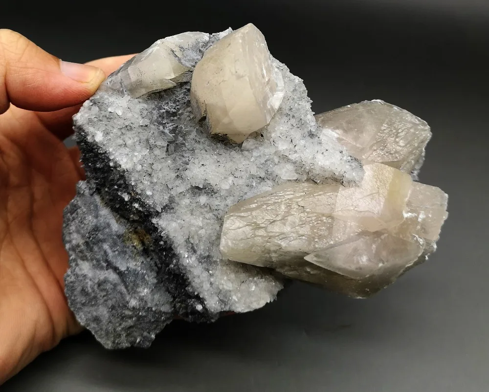 536 г натуральный большой кристалл calcite оригинальный Камень руды украшения