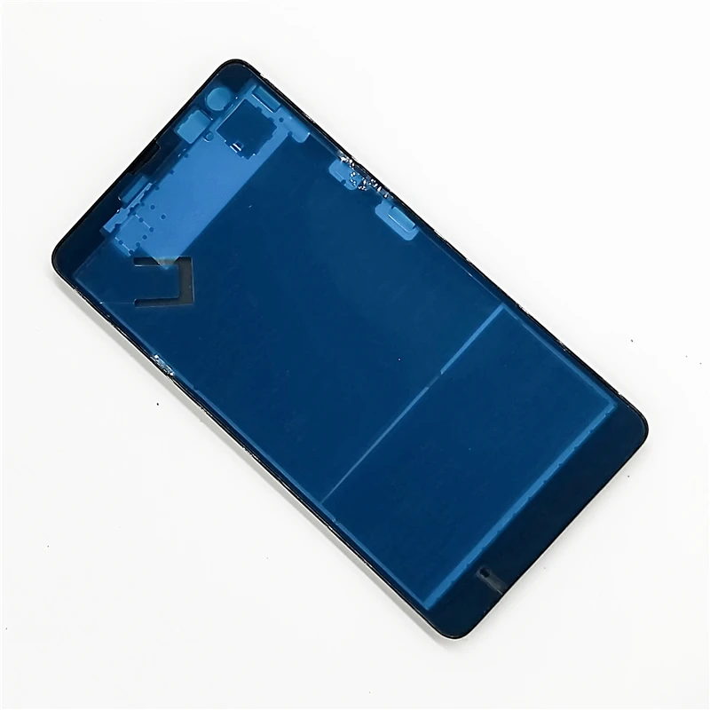 5 дюймов для Nokia Lumia 535 Rm 1090 передняя рамка Корпус чехол средняя пластиковая