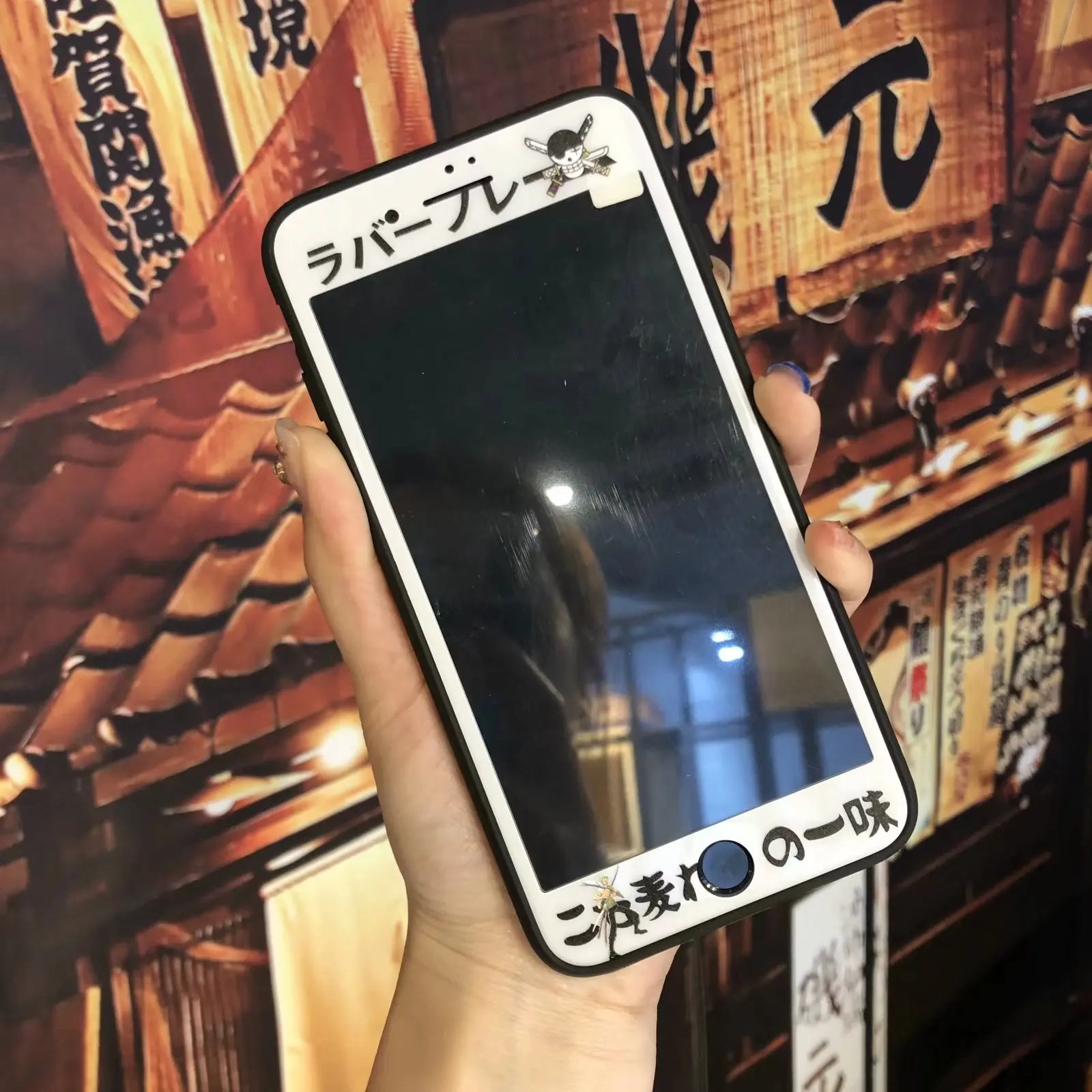 Защитная пленка из закаленного стекла с мультяшным рисунком для iPhone 8 7 6 6s Plus