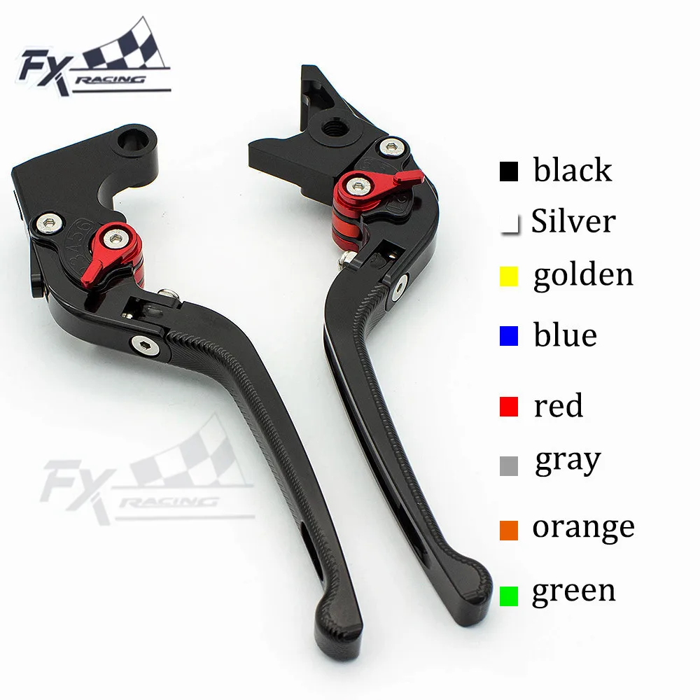 

3D CNC Motorcycle Folding Foldable Brake Clutch Lever Adjustable Aluminum For Honda CRF1000L African Twin 2016 - 2018 2017