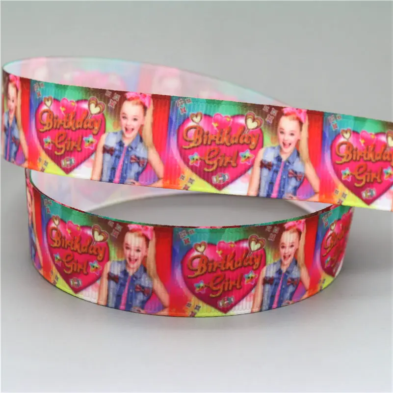 DHK 7/8 'ɵ размеров для девочек мяч пространство напечатан Grosgrain ленты ленточный