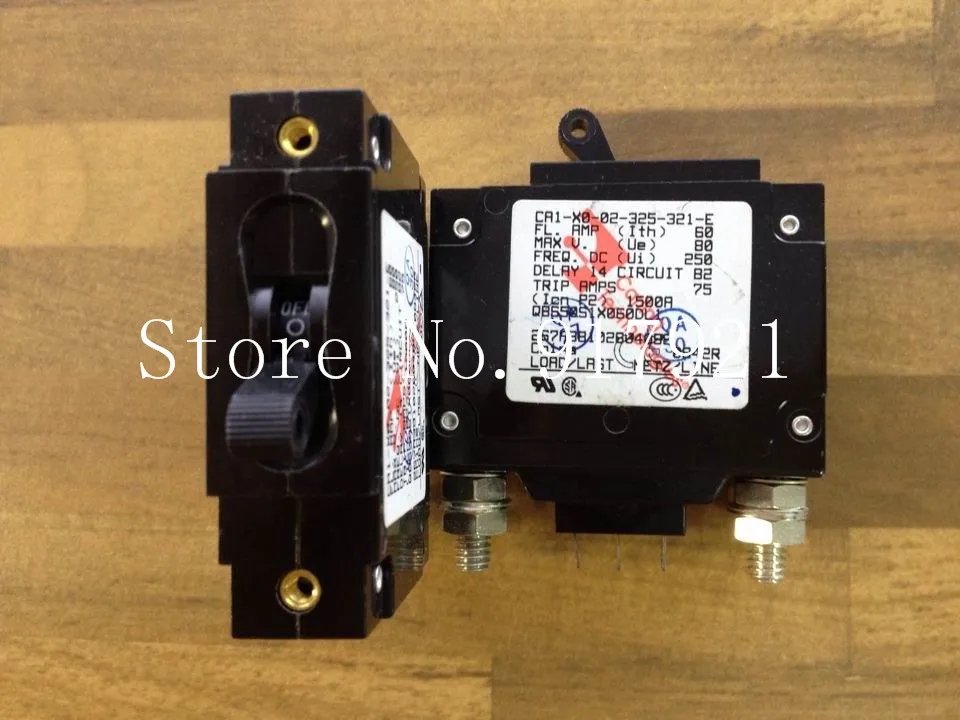 

[ZOB] The United States Jia Ling CA1-XO-02-325-321-E breaker 80V DC250V 60A GENUINE NEW --10pcs/lot