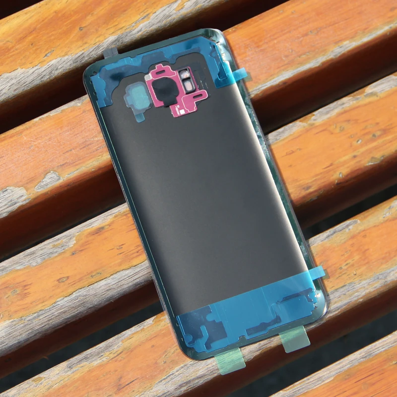 Оригинальная задняя крышка для SAMSUNG Galaxy S8 G9500 S8 Plus S8+ SM-G9550 Задняя стеклянная крышка