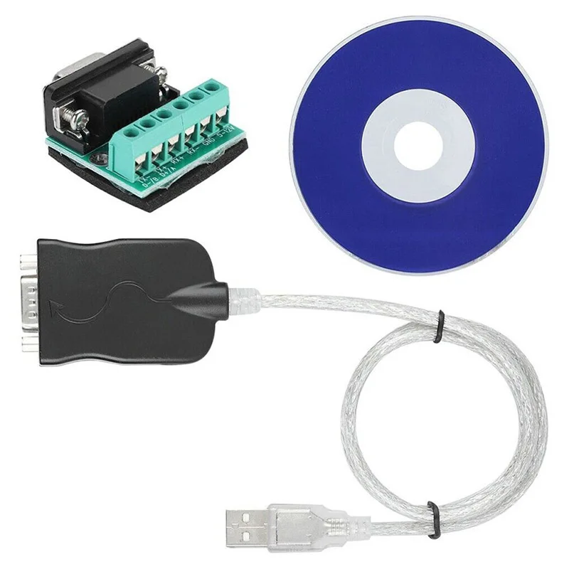 

New Hot USB 2.0 to Interface RS-485 DB9 Serial Converter Adapter Cable for PC