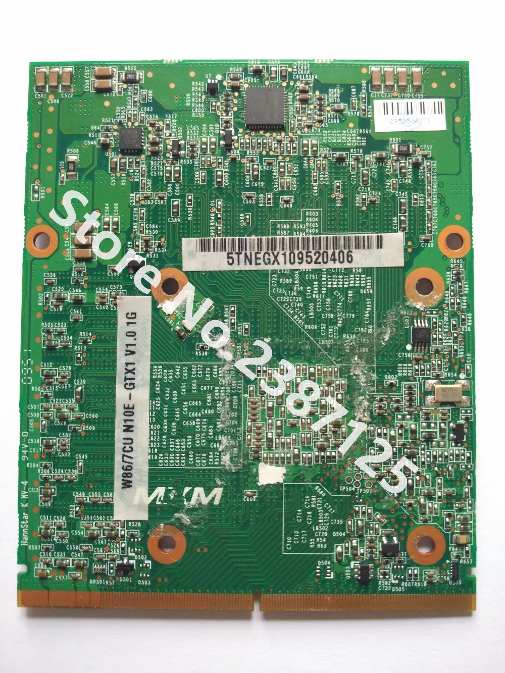 Для D e ll Alienware M17X M15X GamingNotebooK PCDDR3 1 ГБ MXM 3 графическая видеокарта n V idia GTX260M GTX280M GTX 285M