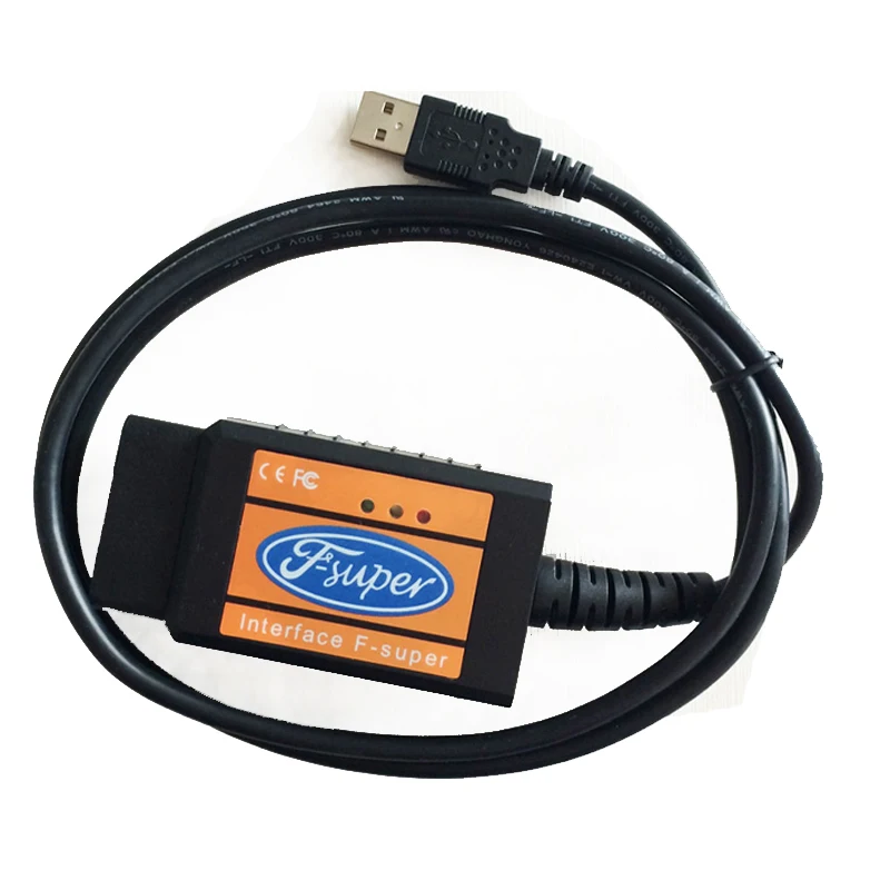 Интерфейс F SUPER сканер для F0rd USB сканирования OBDII OBD2 диагностический инструмент
